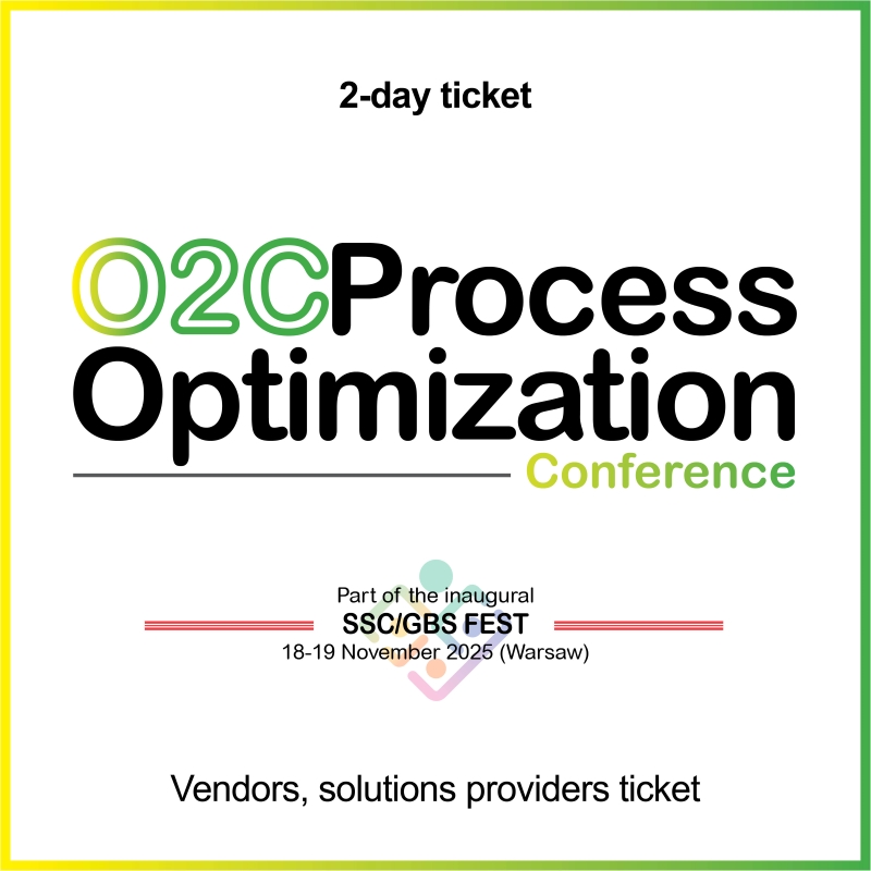 O2C conference_vendor ticket_SSC-GBS FEST Warsaw 2025_connect-minds
